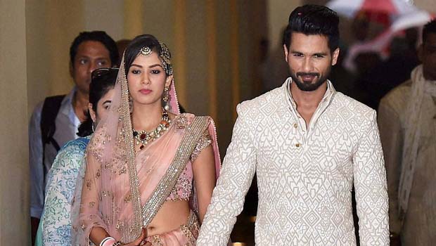 Shahid Kapoor and Mira Rajput